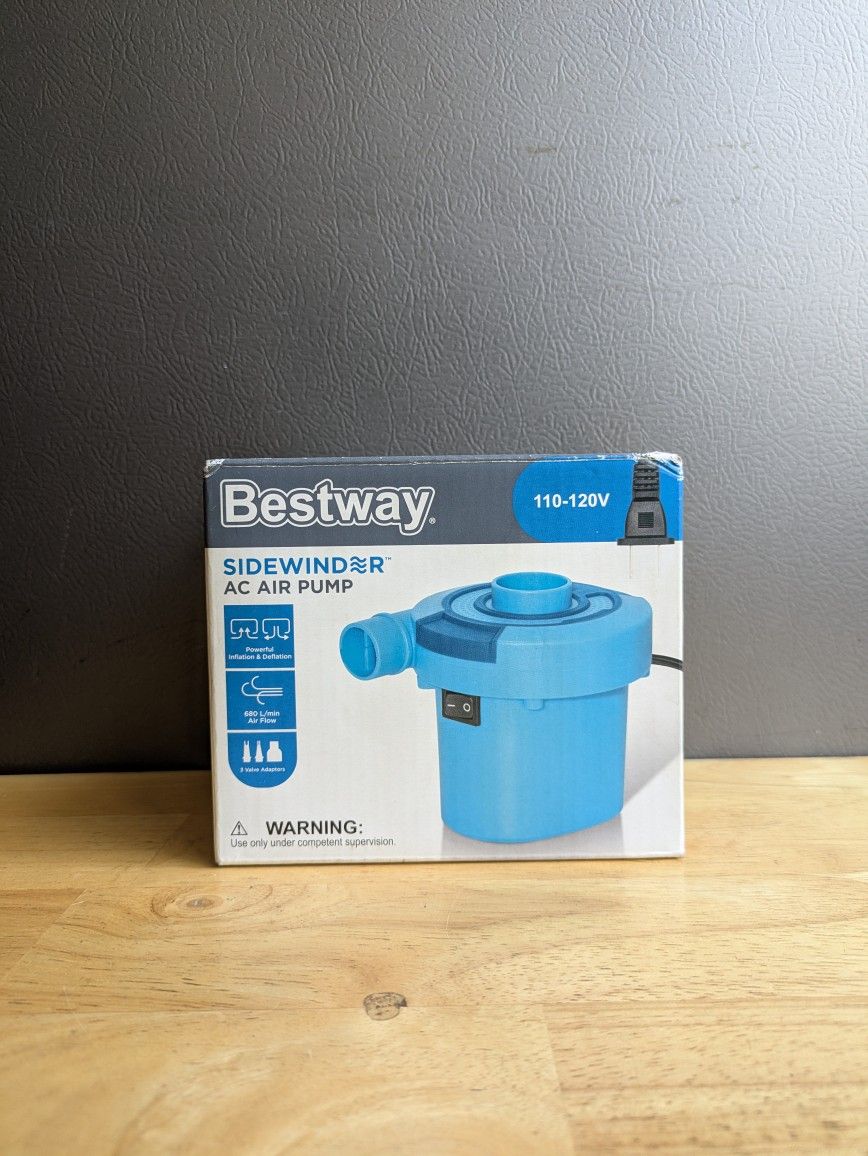 Bestway. Sidewinder AC Air Pump 110-120 V