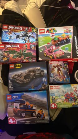 LEGO Sets Lot of 7 Mixed Themes