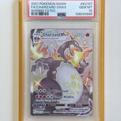 PSA 10 Charizard Vmax Shining fates 