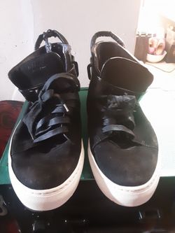 Buscemi black  high top sneakers 10.5