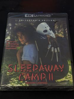 Sleepaway Camp II: Unhappy Campers 4K Ultra HD (4K UHD Blu-ray) Renée Estevez SHOUT FACTORY!