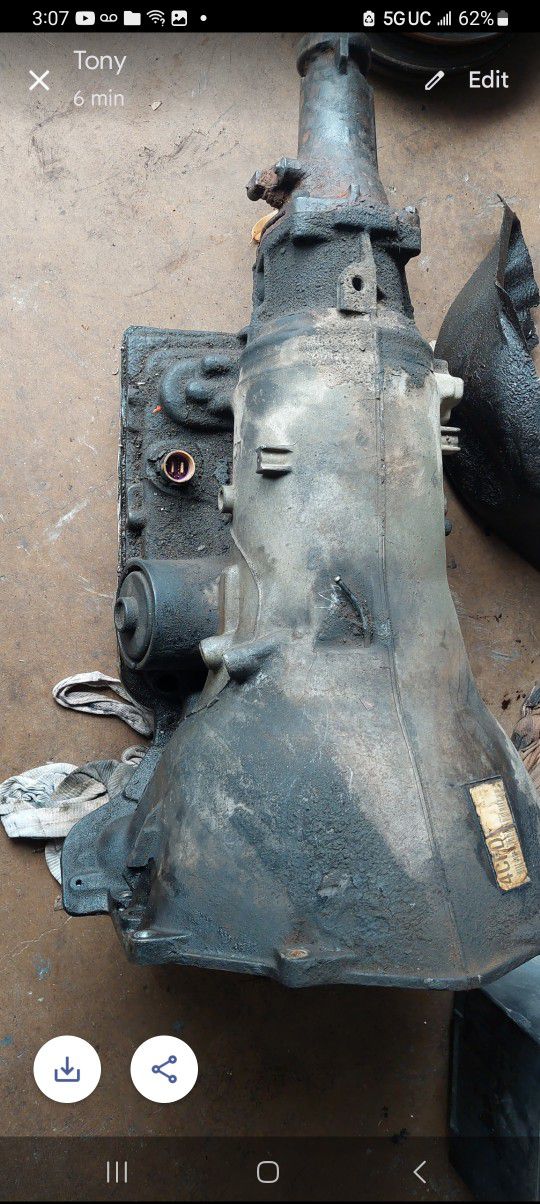  1994 Chevt 1500 4l60 Transmission  And Converter Core