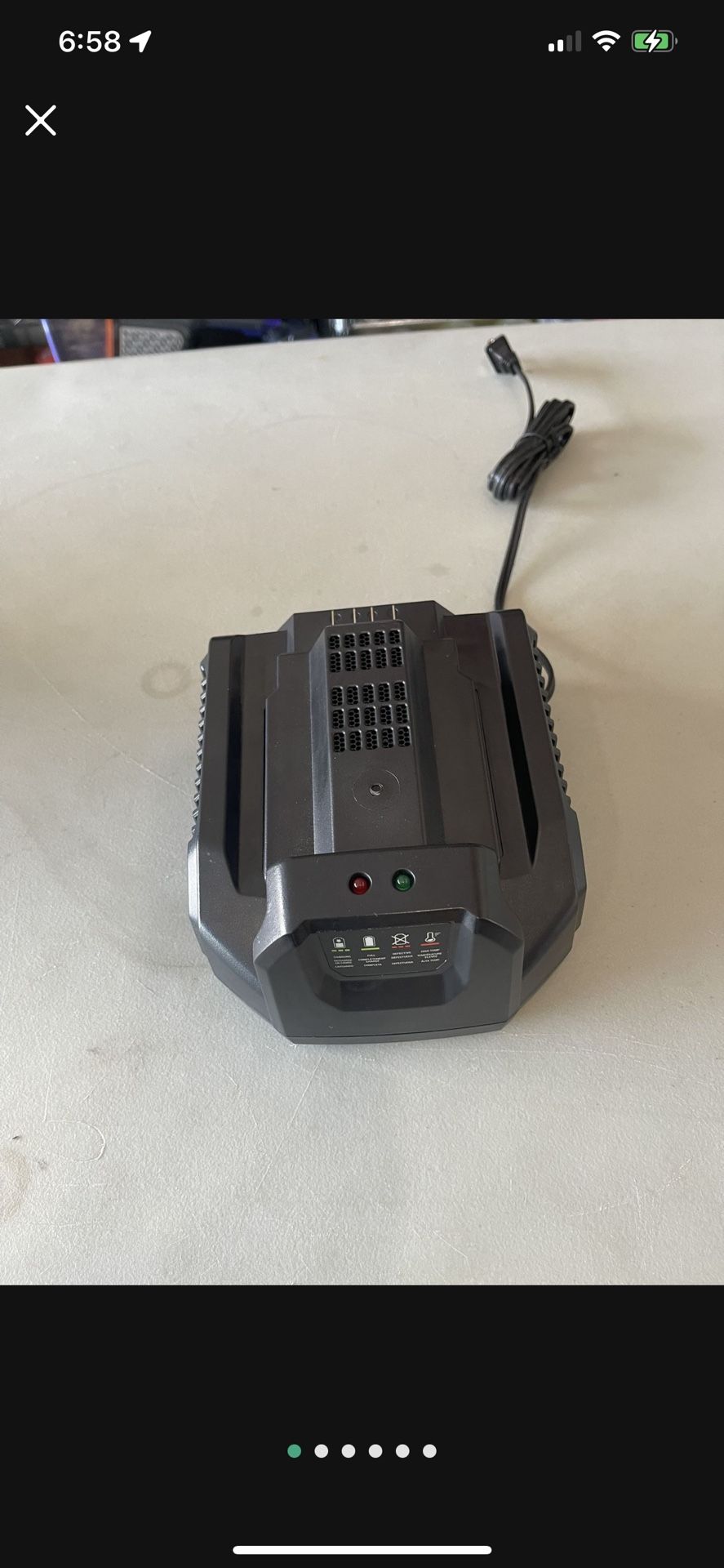 EGO CH2100 56V Battery Charger