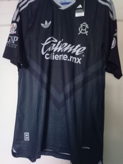 Adidas Authentic El Club America Soccer Black Team Jersey