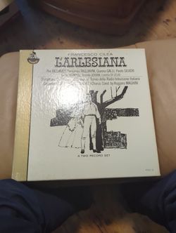 Francescol Ciléa L'arlesiana Vinyl Record