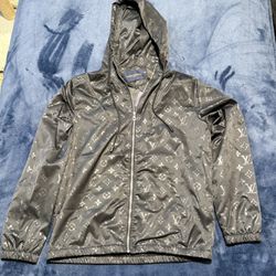 Louis Vuitton monogram black jacket throw best offer 