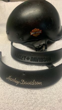 Harley Davidson motorcycle helmet