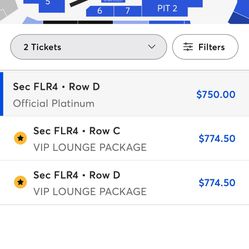 Fuerza Regida Floor Seat Tickets $600 For 2 
