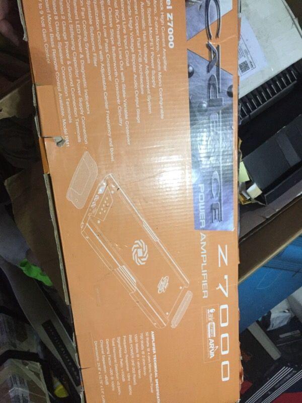 Cadence Ultra Drive z7000 mono block amplifier
