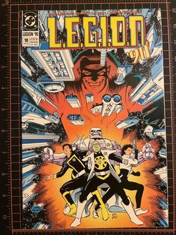 L.E.G.I.O.N. #18 1990 DC- bagged and boarded