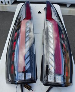 Chevrolet Tahoe Suburban Gmc Yukon LED Taillights Calaveras Luces Traceras Focos Luces Chevy Tail Lights Lamps