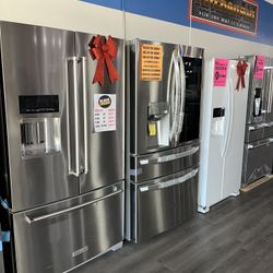 Cyber Monday Early Access! EZ Financing Available, No Credit Needed ! New Refrigerators With Warranty Only $25 Down !!