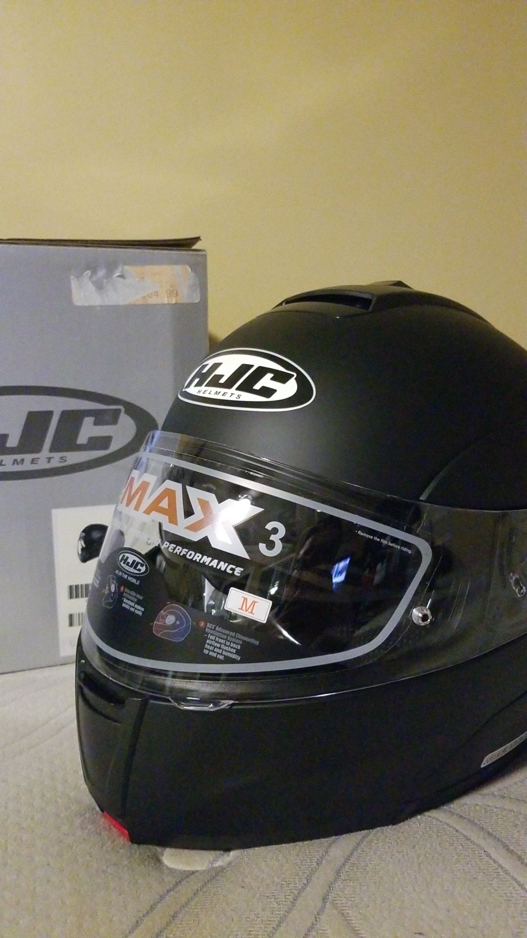 HJC CL-MAX 3 flat black medium