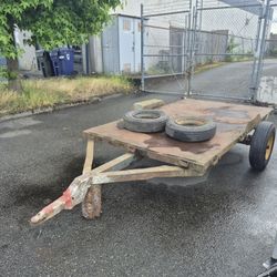 4x8 Steel Utility Trailer 