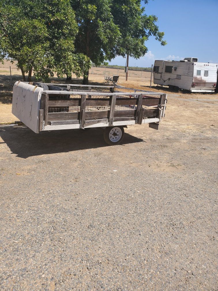 Nice trailer with lights& spare tire