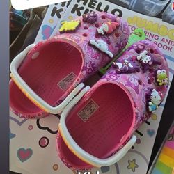 Hello Kitty Crocs