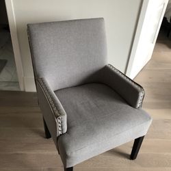 Gray arm Chair