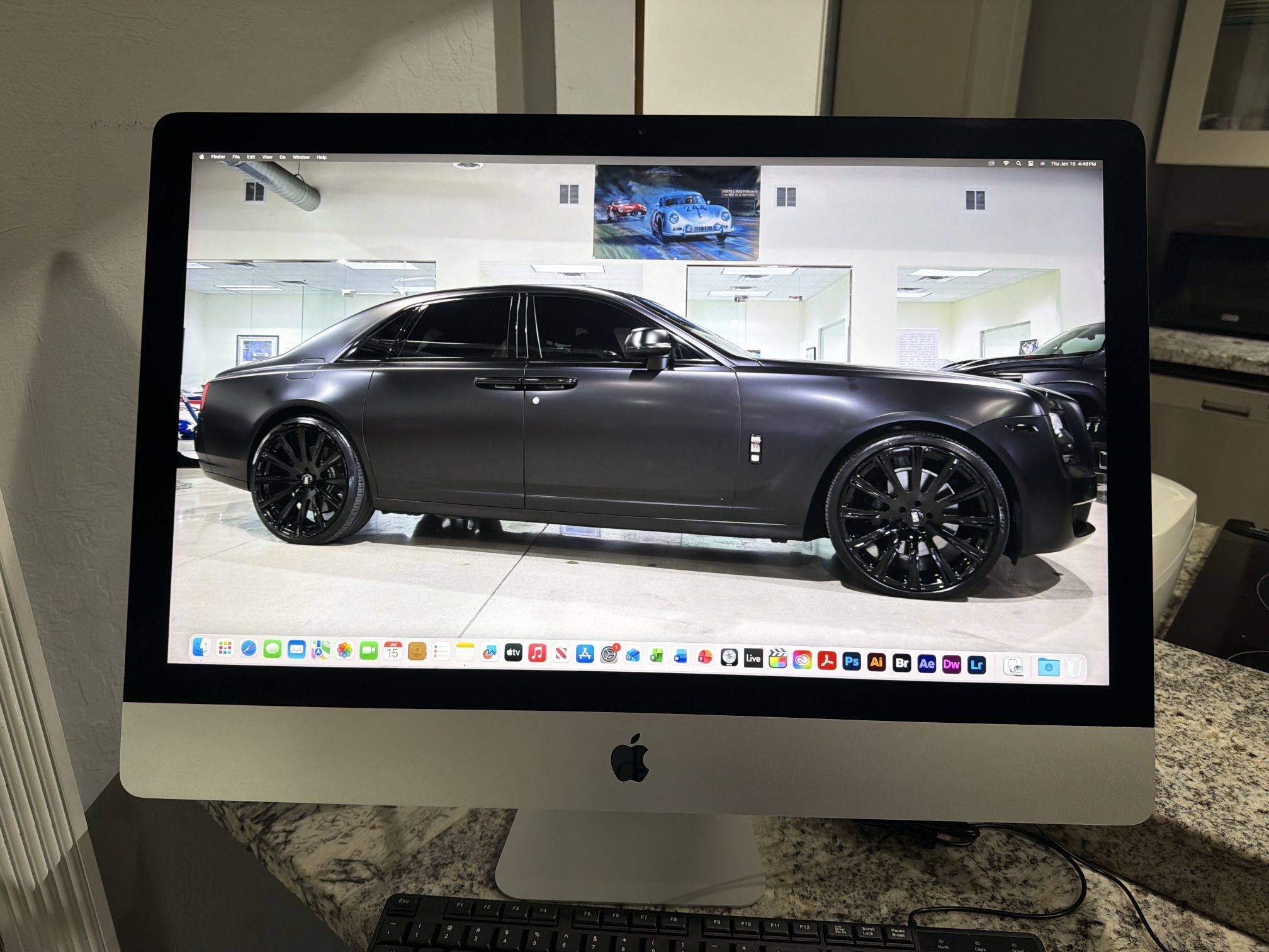 APPLE IMAC RETINA 5K 27” INTEL 6 CORE i5 16GB RAM 500GB SSD! LOADED!