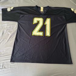 Vintage NFL San Diego Chargers LaDanian Tomlinson #21 Jersey Blue Adult Sz. XL