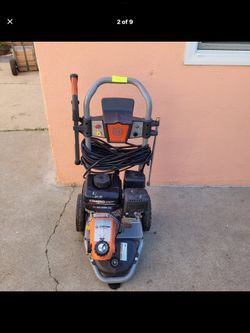 Husqvarna 3200 PSI Gas Powered Pressure Washer "Idle Down” Engine Control