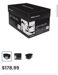 2000 Sheets | 11”x17” | 28 lb | 98 Brightness | Color Copy Pro Paper