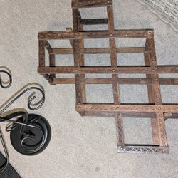 Wine Rack And Glass Holder