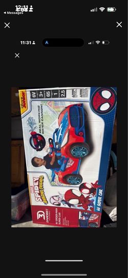 Spider-Man ride on