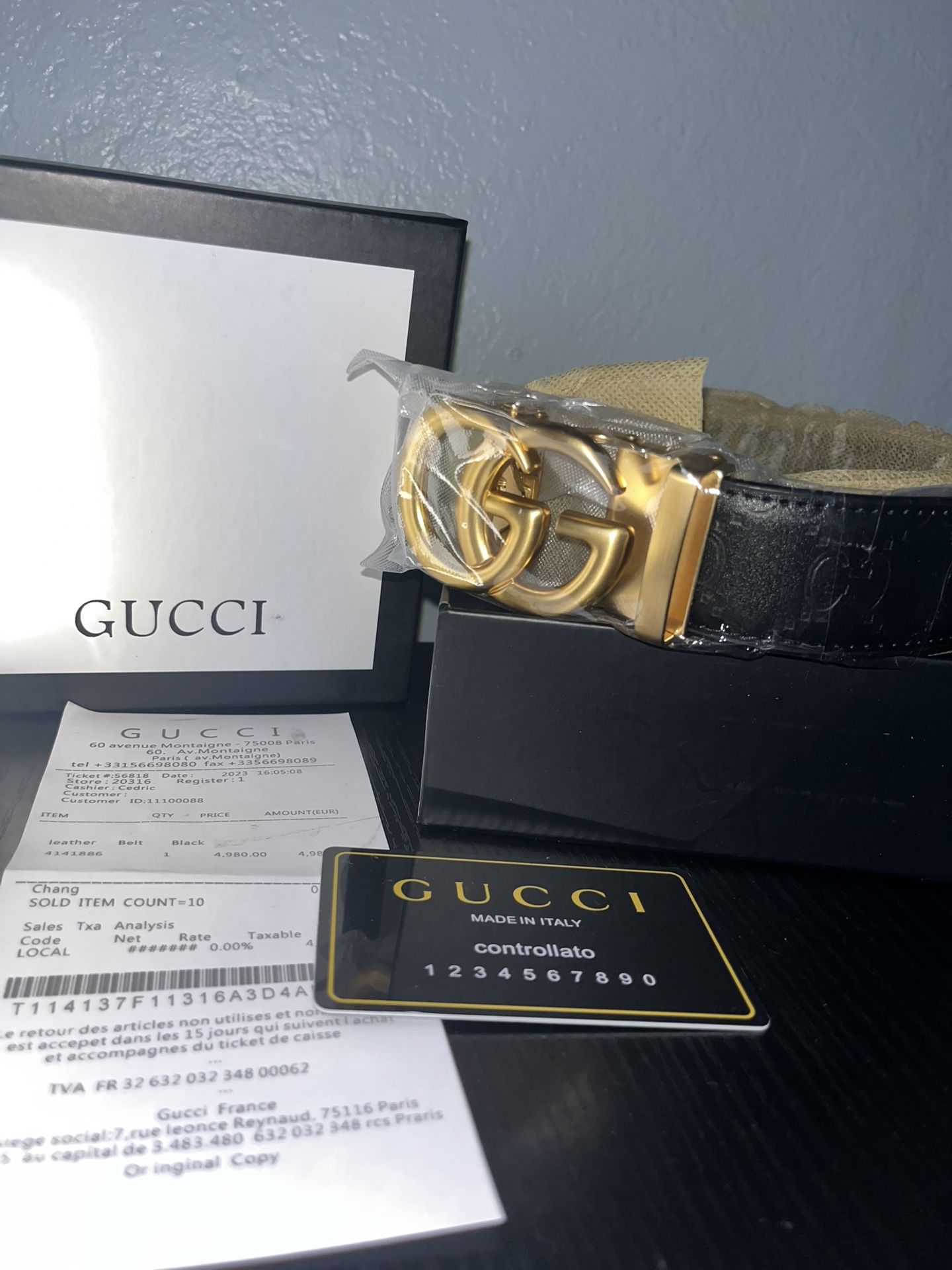 Gucci Belt Men 