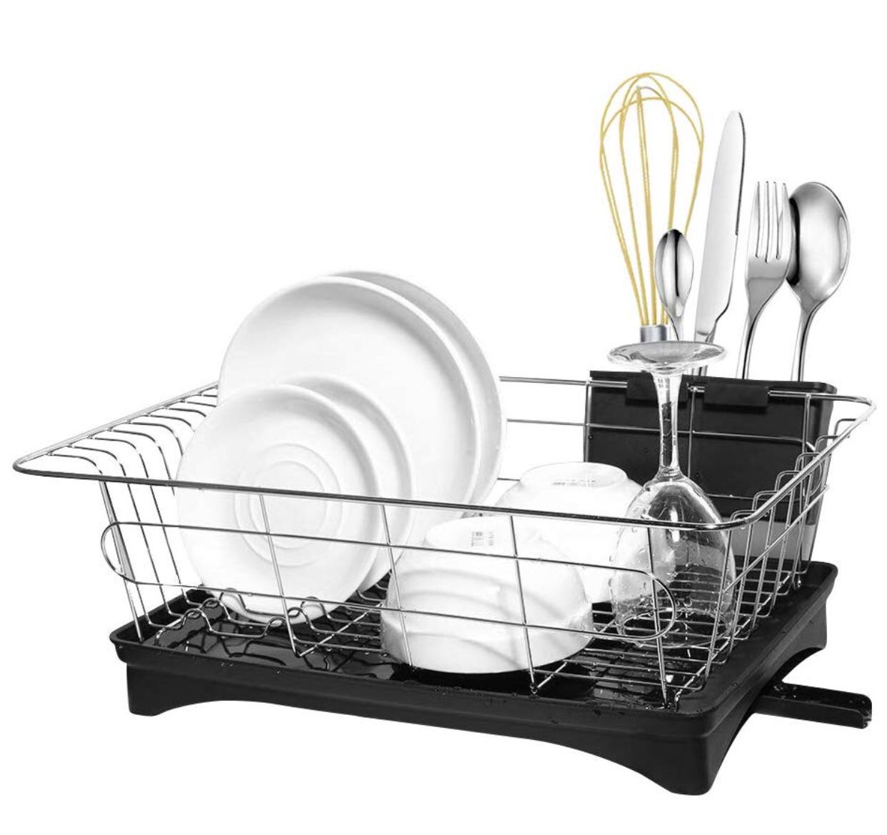 1Easylife Adjustable Over the Sink Dish Drying Rack, 3 Tier Stainless Steel  Kitchen Rack Dish Drainers for Sale in Ceres, CA - OfferUp