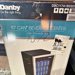 Danby 117 Can Beverage Center – 3.1 Cu Ft (DBC117A1BSSD)