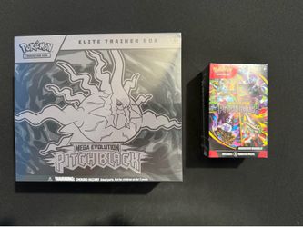 Pokemon Pitch Black Elite Trainer Box + Booster Bundle