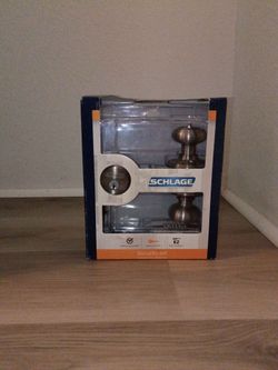 NEW Schlage Security Set Front Door Knob and Lock