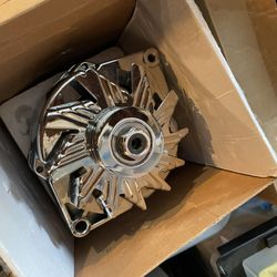 Chevy Alternator Chrome