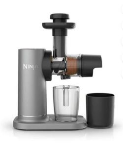 Ninja 150 Watts Cold Press Juicer with 18oz Jug, 30oz Pulp Container, 2-Speed, Compact