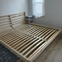 IKEA king bed frame (Tarva)