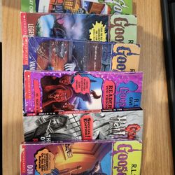 R.L. Stine Goosbumps Series Books, Used.