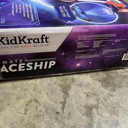 KidKraft Ultimate Spaceship Wooden Pretend Play Set with Lights Sounds New!