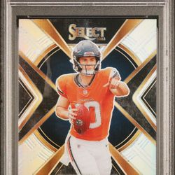 2023 Select Bo Nix XRC #506 PSA 9  Denver Broncos 