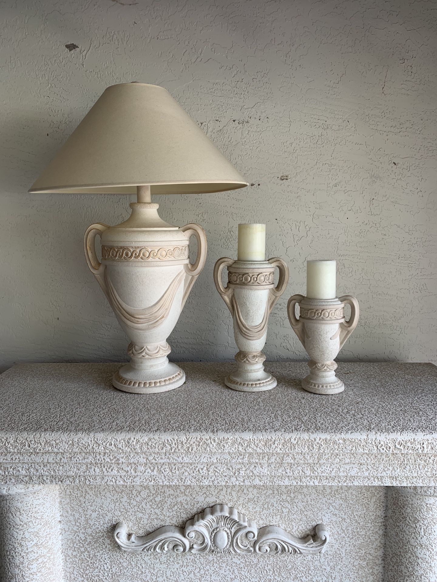 Lamp And Candle Holders