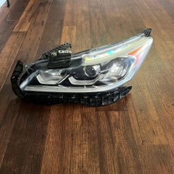 2016 2017 Honda Accord Sedan Left LH Driver Halogen W/ Braket  Headlight OEM 16 17