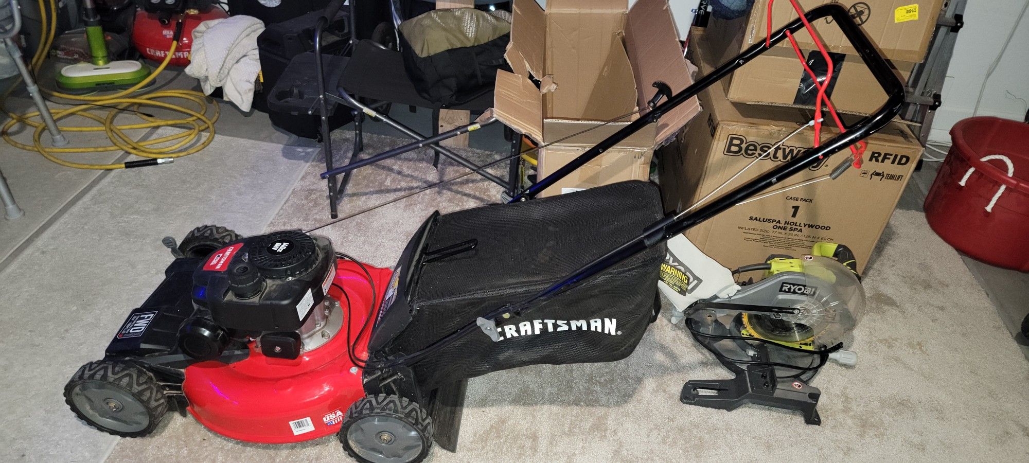 Craftsman M205 Self-Propelled Mulching Mower 140cc Gas