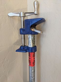 60" Irwin Pipe Clamp (½" Galvanized Pipe)