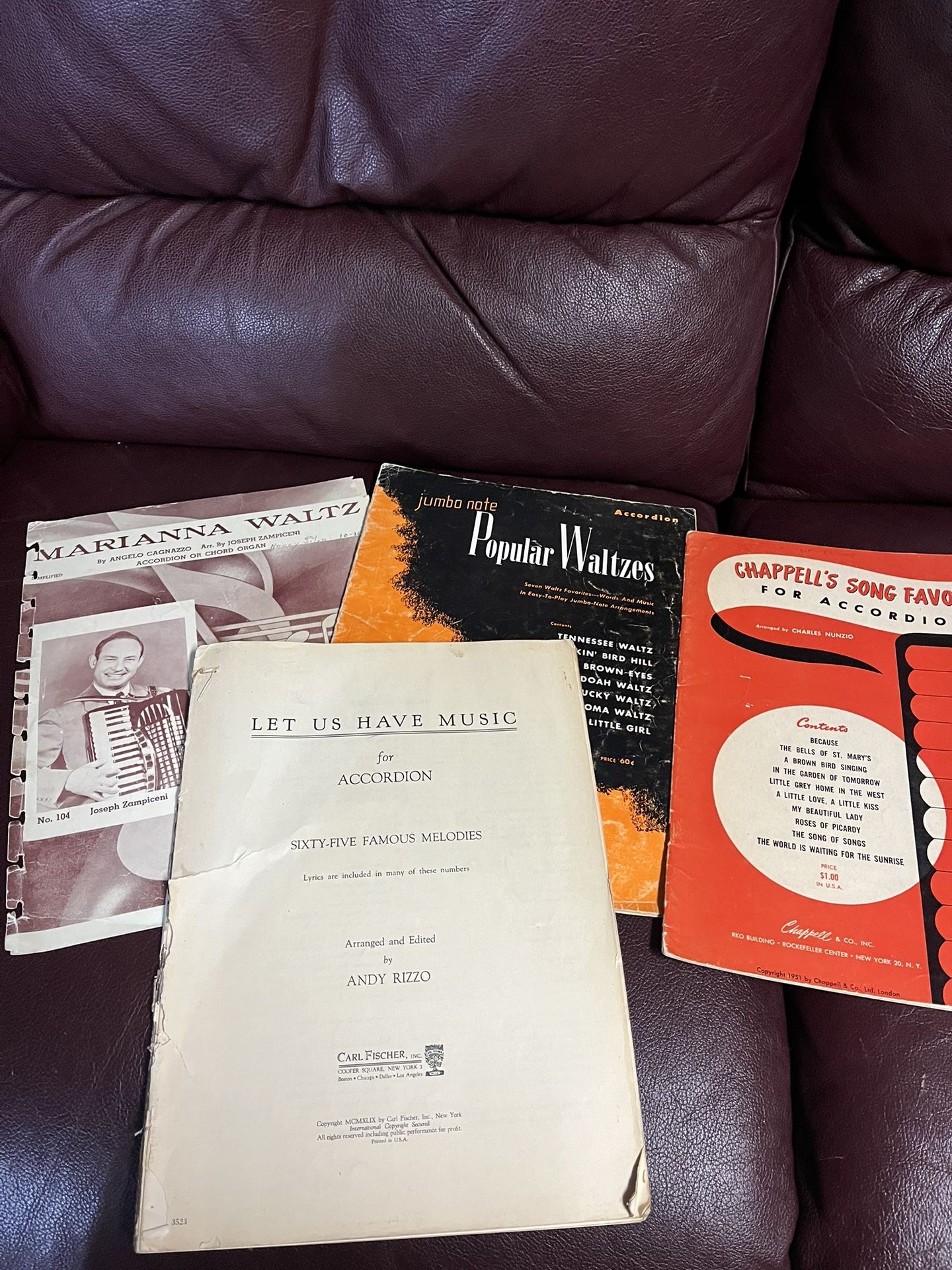 Accordion Music Books