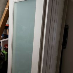 Interior Frozen Glass 24x80 Slab Only 