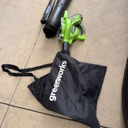 Greenworks Vacuum/ Blower 40v Cordless
