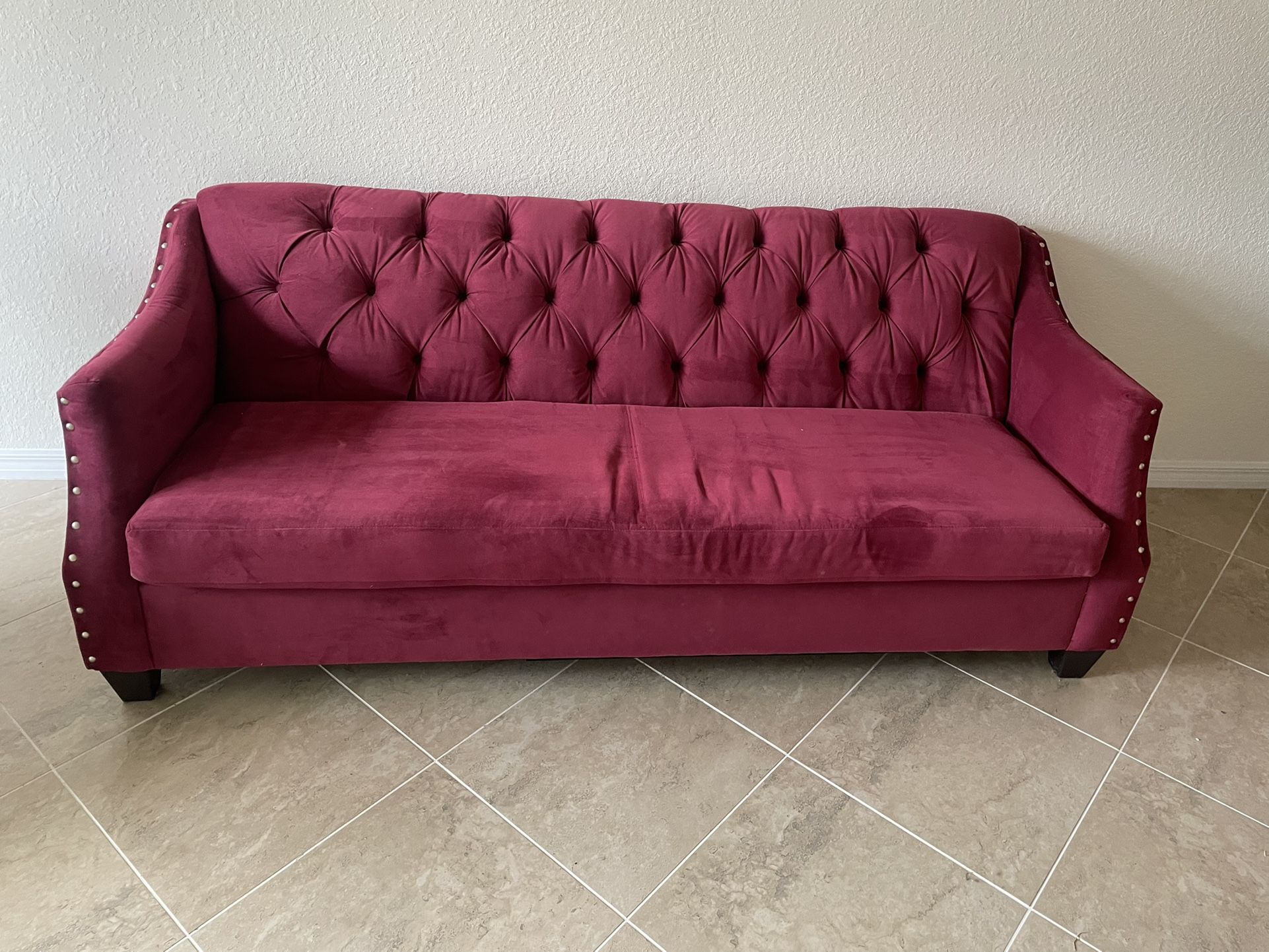 Red Couch 2 Piece