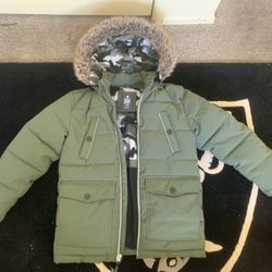 Ultimate Boys Parka Puffer Jacket (Size: 7-8)