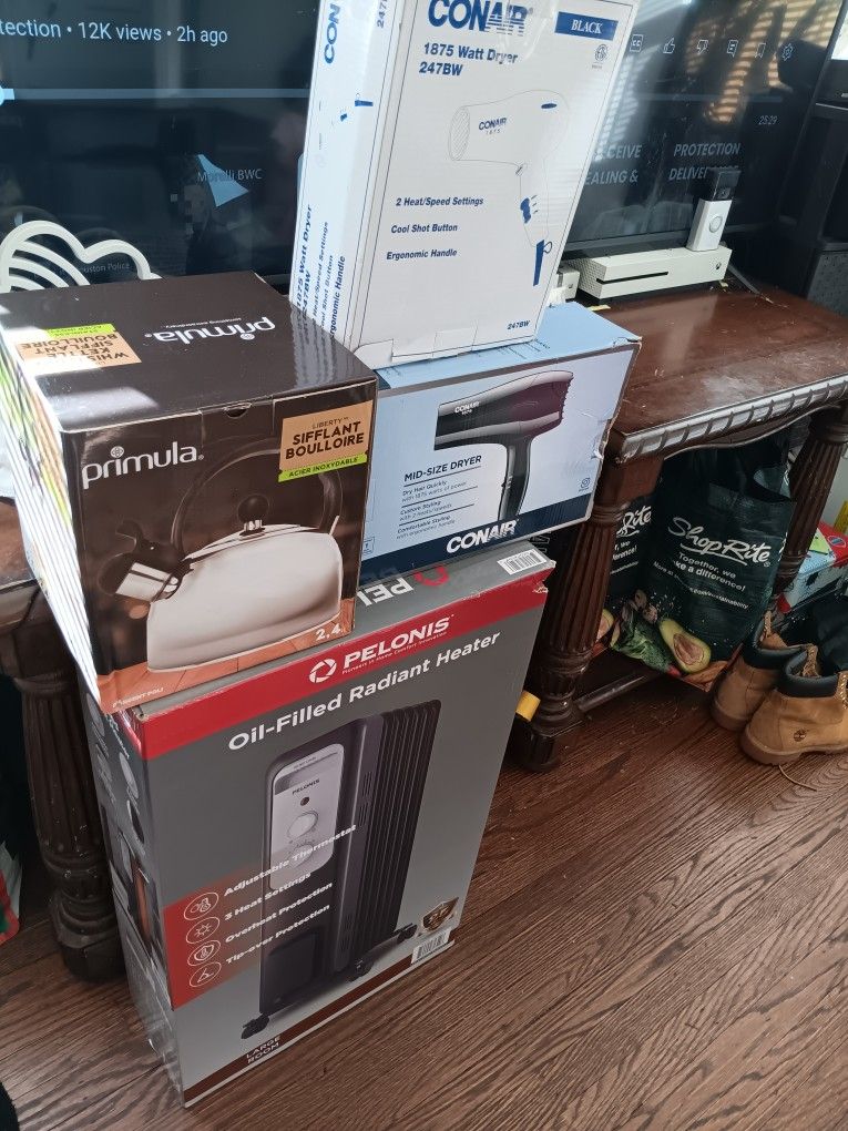 Hair Dryers , Kettles And Heaters