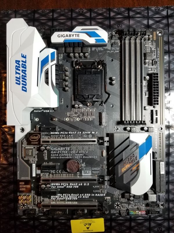 Ga Z170x Ud3 Ultra Motherboard For Sale In Goodyear Az Offerup Ga Z170x Ud3 Ultra Motherboard For Sale In Goodyear Az Offerup