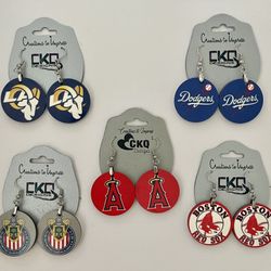 Earrings Sport— Aretes Deportivos